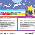 FERIE 2025 w Podkarpackie Centrum Nauki