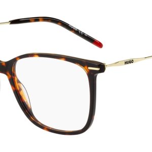Okulary HUGO HG-1214-086. Okulary, Kolor havana. Kobieta.