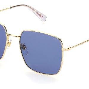 Okulary LEVI'S LV1007S2F7KU. Okulary przeciwsłoneczne, Kolor szary złoty. Kobieta.
