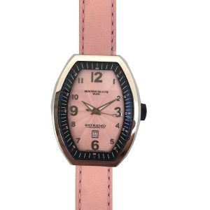 Zegarek MONTRES DE LUXE 09EX-L/A8303. Kwarcowy, Kolor różowy. Kobieta.