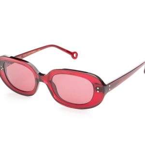 Okulary HALLY&SON HS746S02. Okulary przeciwsłoneczne, Kolor BURGUNDY. Kobieta.