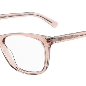 Okulary LOVE MOSCHINO MOL557-FWM. Okulary, Kolor Nude. Kobieta.