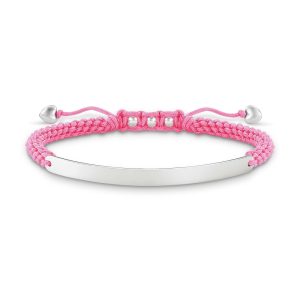 Biżuteria THOMAS SABO LBA00491739L1. Bransoletka, Kolor różowy srebrny. Kobieta.