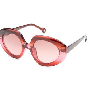 Okulary HALLY&SON HS745S02. Okulary przeciwsłoneczne, Kolor brązowy. Kobieta.