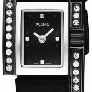Zegarek PULSAR PEGD11X1. Kwarcowy, Kolor czarny. Kobieta.