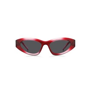 Okulary HUGO HG-1282-S-C48. Okulary przeciwsłoneczne, Kolor różowy. Unisex.