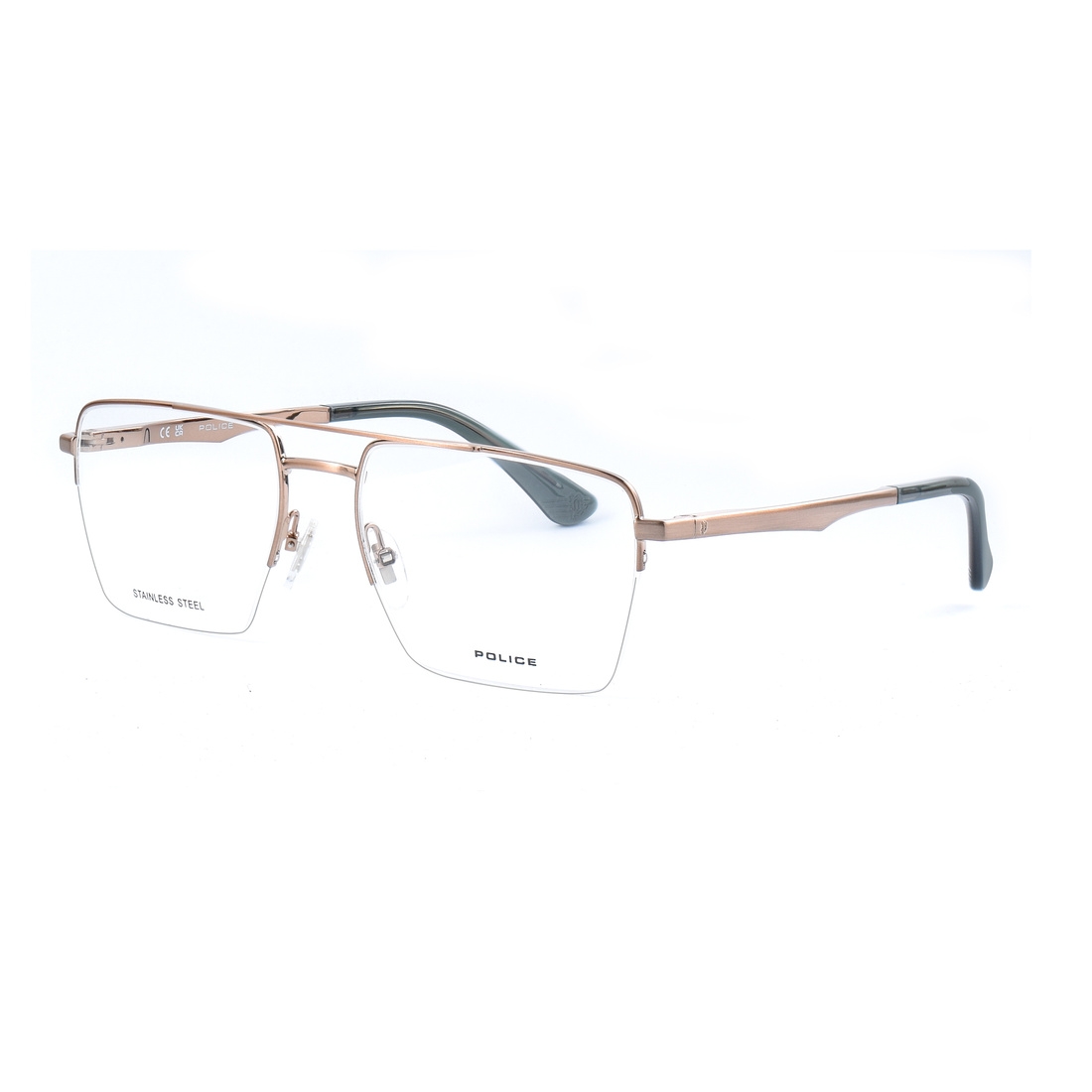 Okulary POLICE VPLG71-550F68. Okulary, Kolor złoty. Mężczyzna.