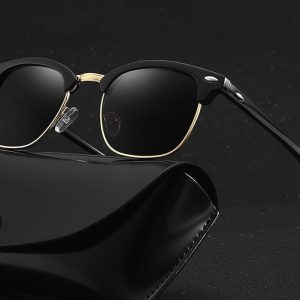 Okulary przeciwsłoneczne półramki z polaryzacją Unisex POL-5060