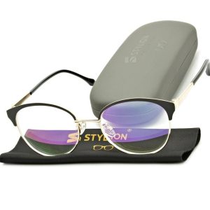 Gotowe okulary Minusy -2.50 damskie korekcyjne z antyrefleksem ST318B