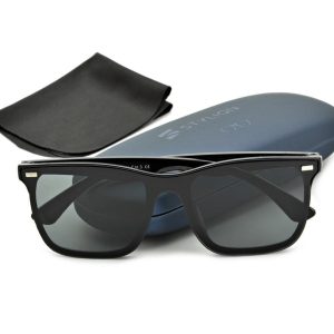 Okulary Pełne czarne przeciwsłoneczne UV400 STR-1597C