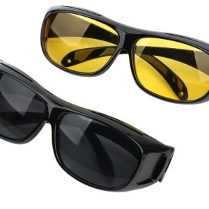 Okulary nakładane rozjaśniające i słoneczne HD VISION dla kierowców do jazdy w nocy i w dzień