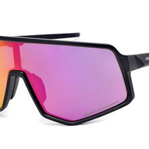 Sportowe okulary przeciwsłoneczne z czerwoną lustrzanką na Rower Arctica S-331B