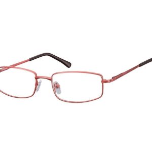 Oprawki korekcyjne zerówki okulary metalowe 799D czerwone