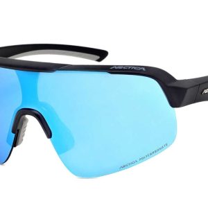 Rowerowe okulary przeciwsłoneczne sportowe z niebieską lustrzanką Arctica S-339A