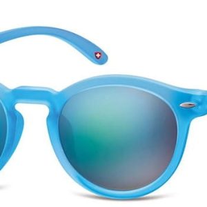 Okulary lenonki Montana MS28C niebieskie lustrzanki