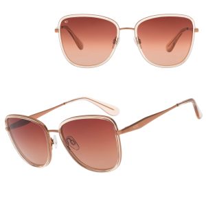 Damskie okulary przeciwsłoneczne polaryzacyjne GOG E800-1P brązowe