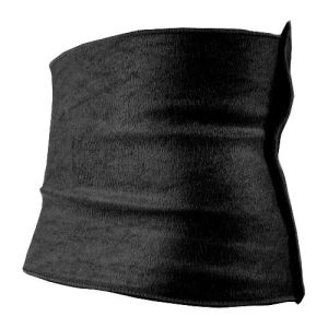 Pas neoprenowy 29cm Obszywany czarny