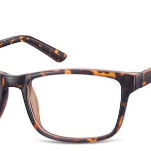 Okulary Zerówki klasyczne oprawki Sunoptic CP155A panterka