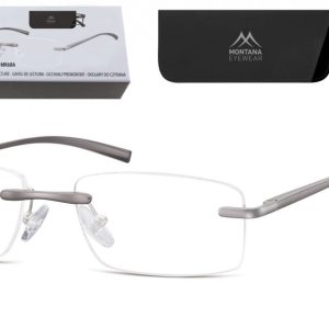 Patentki Bezramkowe Asferyczne Okulary aluminiowe do Czytania Montana MR68A moc: +1.5