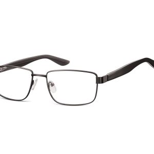 Oprawki korekcyjne zerówki okulary metalowe 885 czarne