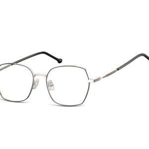 Okulary oprawki zerówki metalowe korekcyjne L124B