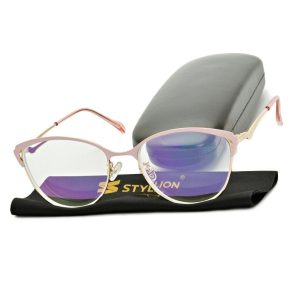 Plusy +0.50 damskie okulary do czytania korekcyjne z antyrefleksem ST317CR