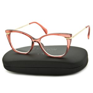 Damskie Okulary do Czytania moc: +1 Kocie Oczy ST314