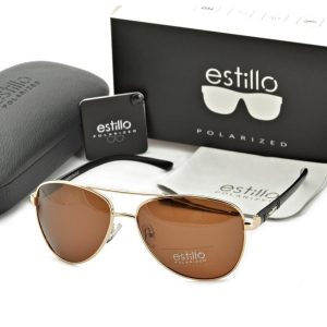 Okulary Pilotki przeciwsłoneczne z polaryzacją EST-607-1