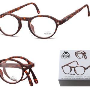 Składane Asferyczne Okulary do Czytania Lenonki Montana MR66A moc: +3.5