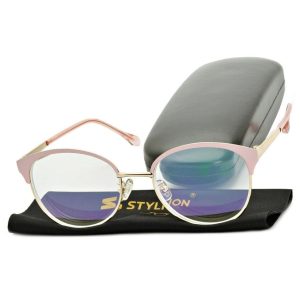 Gotowe okulary Minusy -0.50 damskie korekcyjne z antyrefleksem ST318C