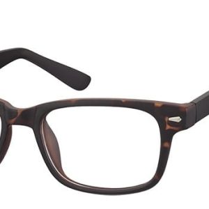 Okulary Zerówki klasyczne oprawki Sunoptic CP156A panterka