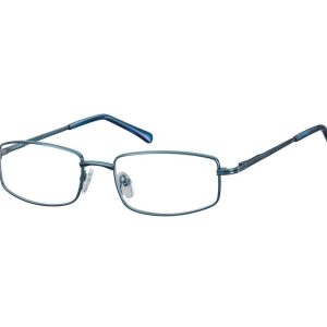 Oprawki korekcyjne zerówki okulary metalowe 799 granatowe