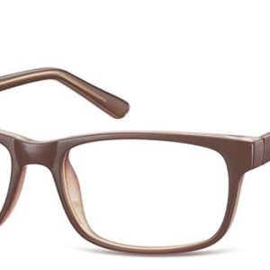 Zerówki klasyczne oprawki Sunoptic CP154C brazowe, flex