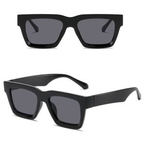 Okulary przeciwsłoneczne z filtrem UV400 STL39 Czarne + akcesoria