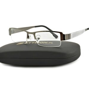Minusy Okulary korekcyjne metalowo-żyłkowe ST309 moc: -2