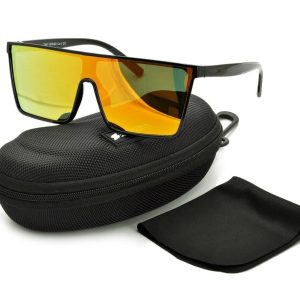 Męskie Okulary przeciwsłoneczne Pilotki Pełne Lustro UV400 STR-1647B