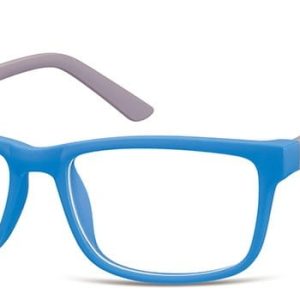 Okulary Zerówki oprawki Sunoptic CP157A niebiesko-szare