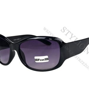 Damskie okulary przeciwsłoneczne FEBE-146 czarne