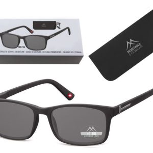 Przyciemniane Asferyczne Okulary do czytania Montana MR73S moc: +3.5