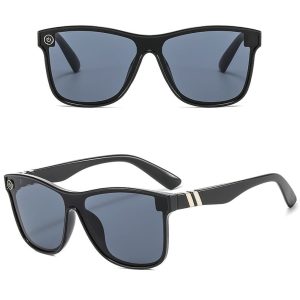 Męskie okulary przeciwsłoneczne pełne MAXAIR z filtrem UV400 czarne ST-MAX2