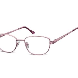 Oprawki korekcyjne zerówki okulary metalowe 796D fioletowe