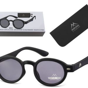 Przyciemniane Asferyczne Okulary do czytania Lenonki Montana MR92S moc: +3.5