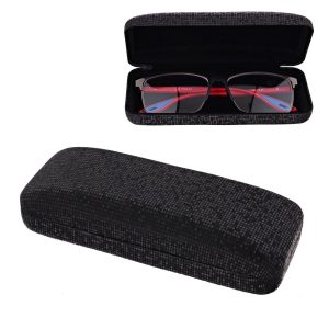 Mieniące się etui na okulary ET-119 czarne