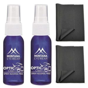 ZESTAW 4 PRODUKTÓW - 2x 30ml Płyn do pielęgnacji i czyszczenia + 2x Ściereczka Premium z mikrofibry