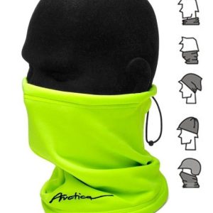ARCTICA Komin - Czapka - Szalik - Kominiarka Dry System, seledynowy