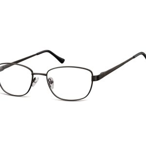 Oprawki korekcyjne zerówki okulary metalowe 796 czarne
