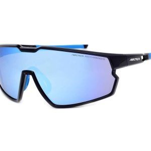 Rowerowe okulary przeciwsłoneczne sportowe z niebieską lustrzanką Arctica S-333A