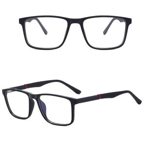 Męskie okulary zerówki do komputera BLUE LIGHT z flexami 25133A