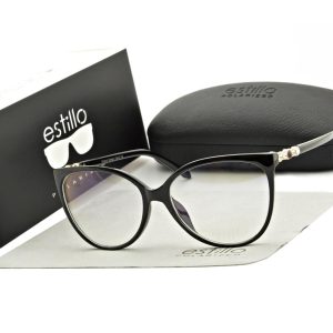 Okulary damskie z filtrem BLUE LIGHT do komputera korekcyjne EST-108K-1 Estillo