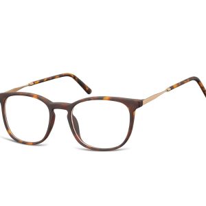 Okulary oprawki zerówki korekcyjne Nerd Sunoptic AC6A panterka